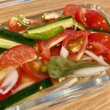 野菜室の残りものでピクルス♪